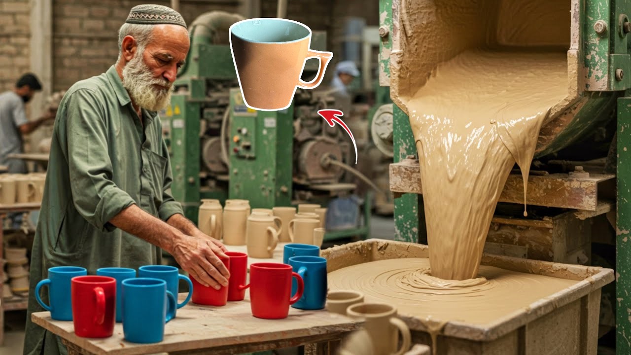 From Mud to Million-Dollar Mugs: Incredible Process of Manufacturing Luxury Coffee Cups