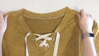 CKC Lisettes Neckband Construction