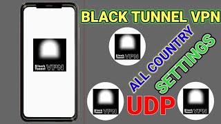 How to setup black tunnel vpn with UDP settings for secure online browsing screenshot 2