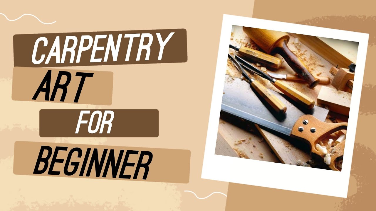 Carpentry art before commercialization...