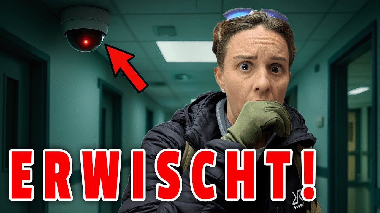 FLUCHT AUS DEM VERLASSENEN KRANKENHAUS! KAMERA VERFOLGT UNS! 😱