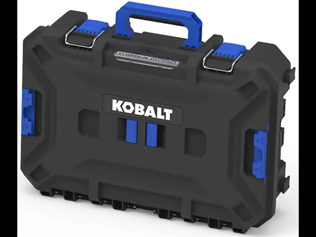 First Look! - Kobalt CaseStack Toolbox. Is this Dewalt's Tough System in  Black & Blue? - Ep. 2 - YouTube