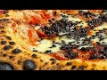 Pizza Napoletana con polvere di olive nere (ricetta pizza in descrizione)