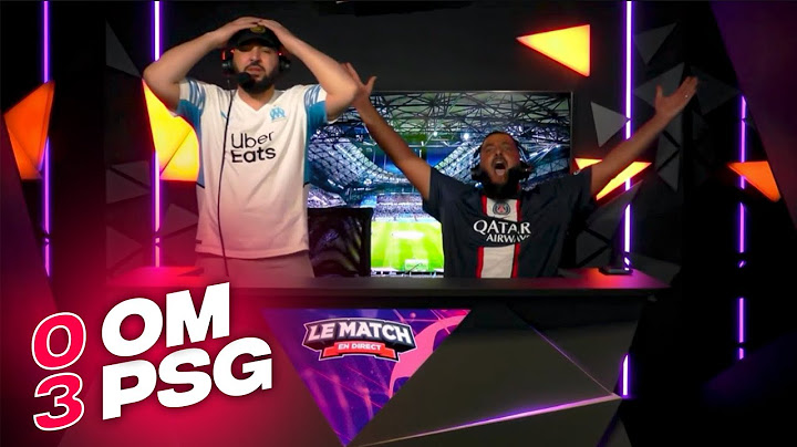 OM VS PSG 0-3 / LIVE REACTION FEAT MOHAMED HENNI / 😂PLEUUUUUUURE! (REACTION CLASICO)
