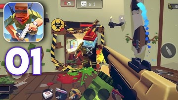 Pixel Combat: Zombie Strike - Gameplay Walkthrough Part 1 (Android, iOS)