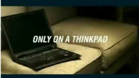 IBM ThinkPad T43p Commercial