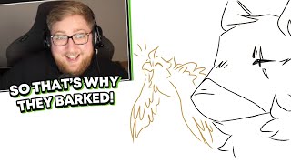 InTheLittleWood REACTS to "Grian's Questionable Guardian Angel (Secret Life Animatic)"