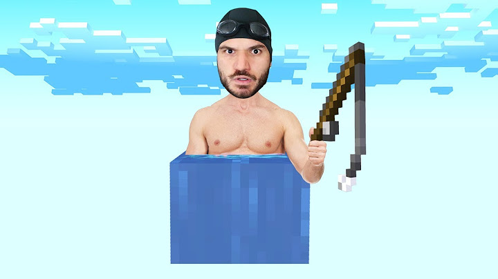 MINECRAFT, MAS EU SÓ TENHO UM BLOCO DE ÁGUA!