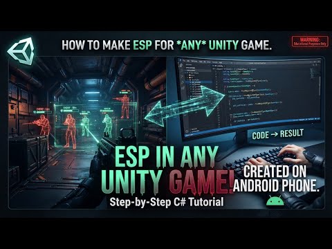 How To Make ESP For Any Unity Game | How To Make Esp On Android | No Root