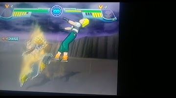 Dragonball Z Infinite World Super Saiyan Trunks Flurry Kicks Combo on Android 18 Alternate Ryona