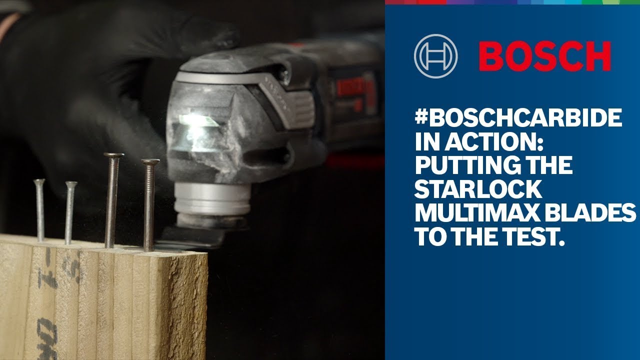 BOSCHCARBIDE in Action: Putting the Starlock MultiMax Multi Tool