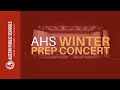 Ahs winter prep concert