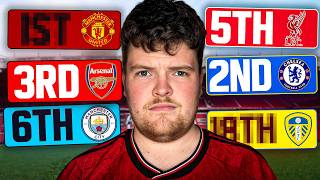 MY 26/27 PREMIER LEAGUE PREDICTIONS! (this could backfire)
