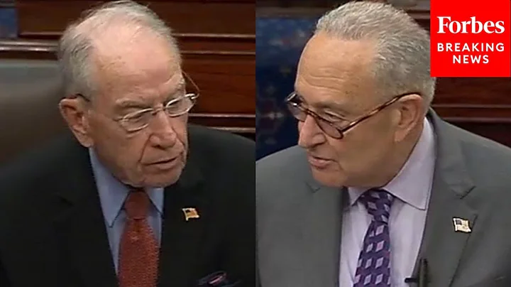'End The Partisanship': Grassley Roasts Schumer, Democrats For Voting Against GOP Funding Bill