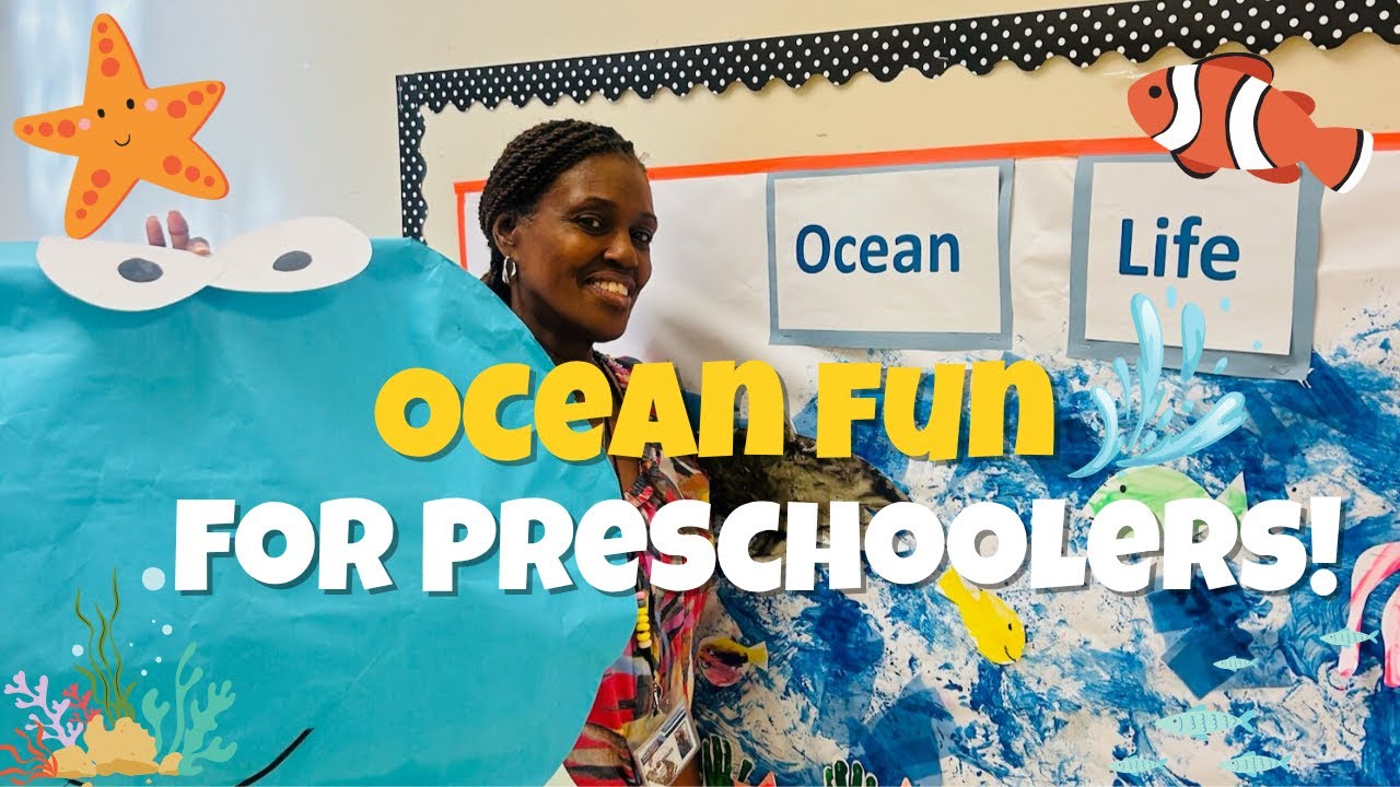 Оформление дошкольного класса в океанском стиле | Простые идеи для лета