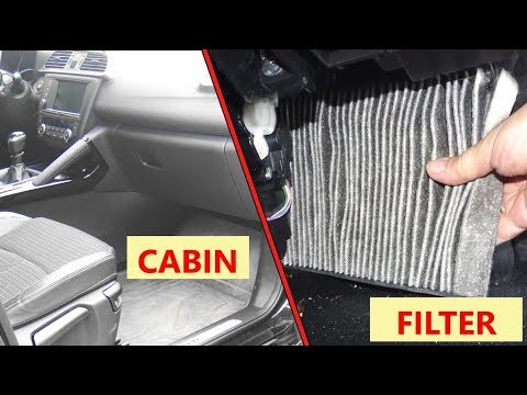 Каптюр салонный фильтр где находится Wymiana filtra kabinowego Replacing the cabin filter Renult Kajdar - YouTube