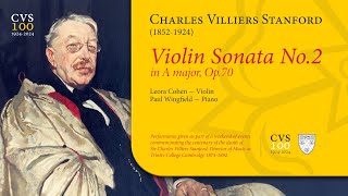 Stanford - Violin Sonata No.2 in A major