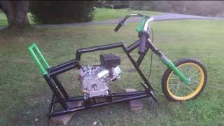 custom trike I built for boys years ago..Lots of footage was lost I tried to do a voice over lol..