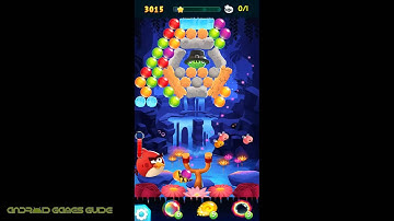 Angry Birds POP Bubble Shooter: Level 21: Walkthrough (3 STARS) HD