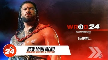 WR3D 2K24.V2 Released!! All New Features Android and PC By@Gamestation999