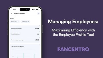 Managing Employees 👥 Maximizing Efficiency with the Employee Profile Tool