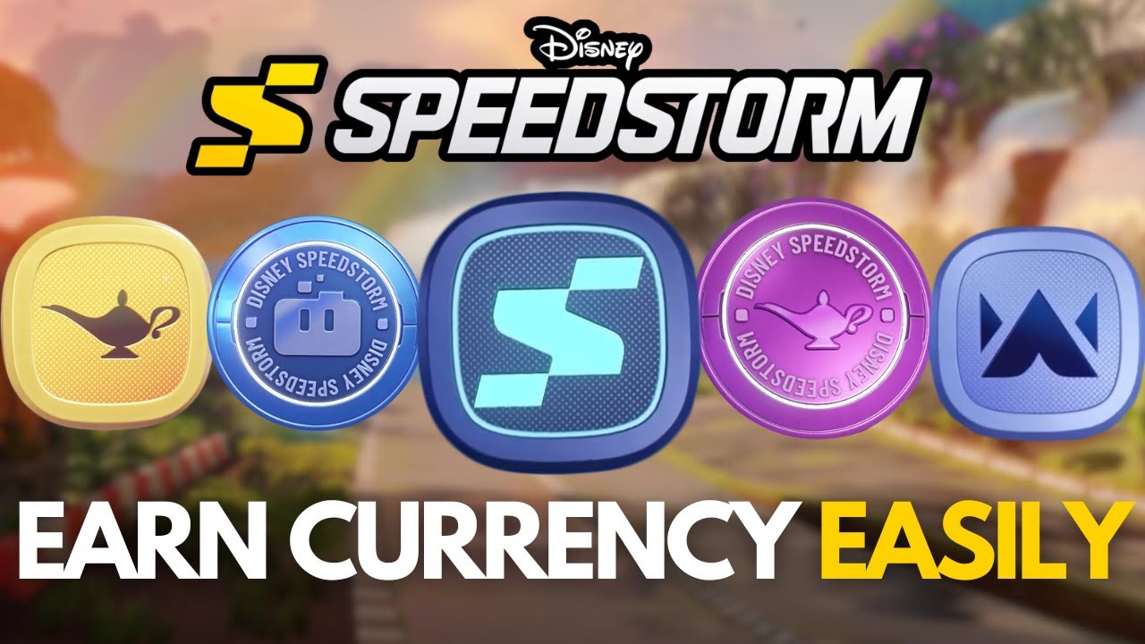 How To Earn FREE Tokens In Disney Speedstorm | All Currencies Explained ...