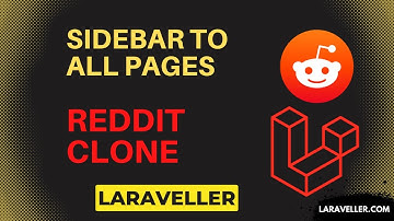 28 Add Sidebar to All Pages  | Reddit Clone with Laravel and VueJS