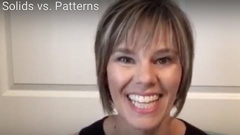 Solids vs. Patterns