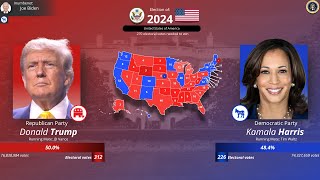 Especial 1k All United States presidential elections 1788-2024 REMAKE