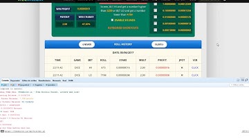 Ganar Bitcoin De Forma Automática!! Freebitcoin Script Random HI LO