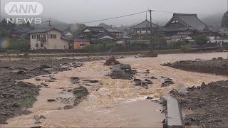 朝倉市で1人の遺体か　福岡・大分に大雨特別警報(17/07/06)