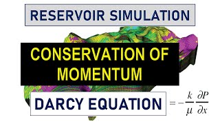 [RESERVOIR SIMULATION] - Conservation of Momentum & Darcy Equation