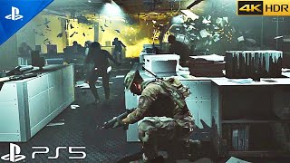 US Embassy Siege | Call of Duty Modern Warfare Gameplay | Ultra High Realistic Graphics [4K HDR]