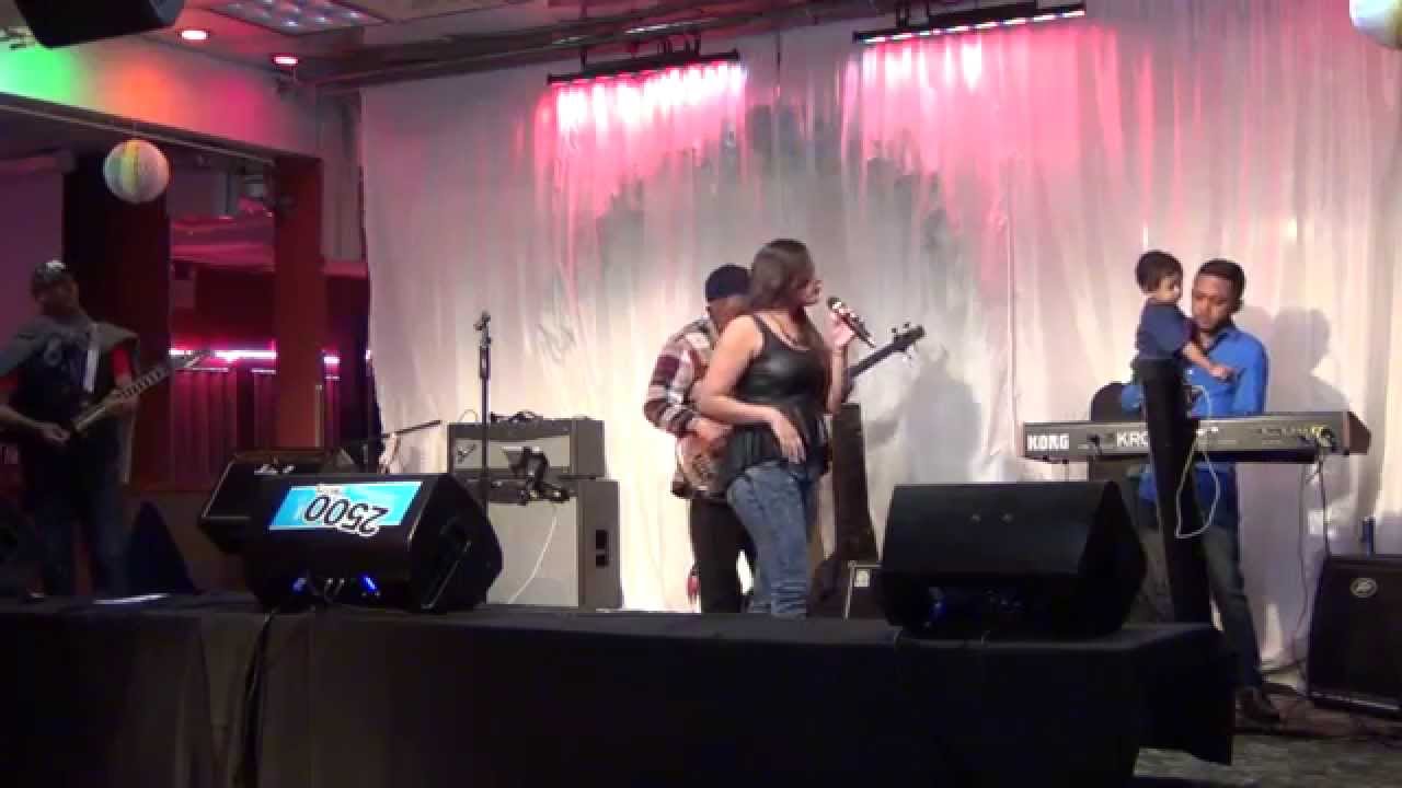 Sassy Ramoutar sings Funkytown (Cover) at Fuzz Rock 2015