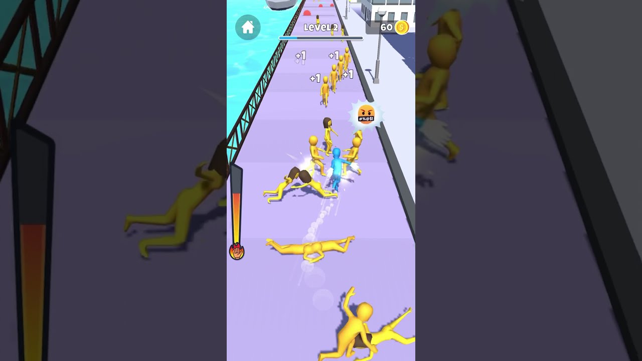 Slap And Run! 😅All Levels Gameplay Android, ios 