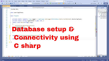 How to connect with mysql database using C sharp