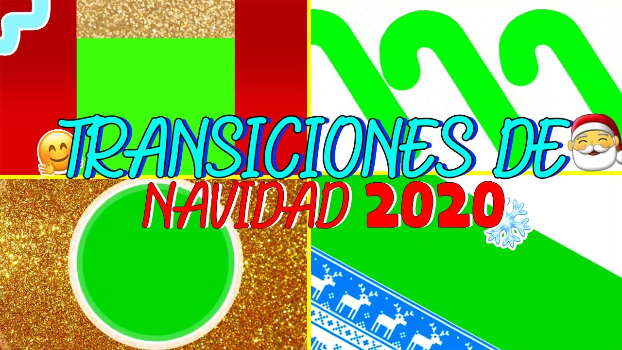 CHRISTMAS TRANSITIONS 2020/TRANSICIONES DE NAVIDAD 2020 - YouTube