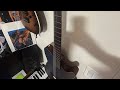 Jamming out on archetype Tim Henson , warming up.  
