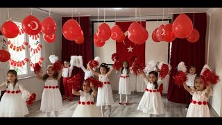 DAMARIMDA KANIMDA TÜRKİYE🇹🇷 23 NİSAN GÖSTERİSİ❤ Resimi