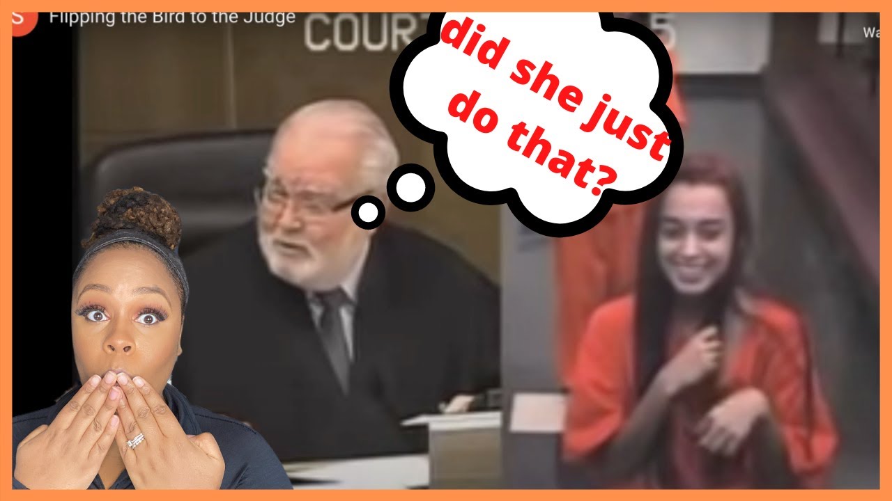 Defendant Flips the Bird At Judge A Defense Attorney REACTS YouTube