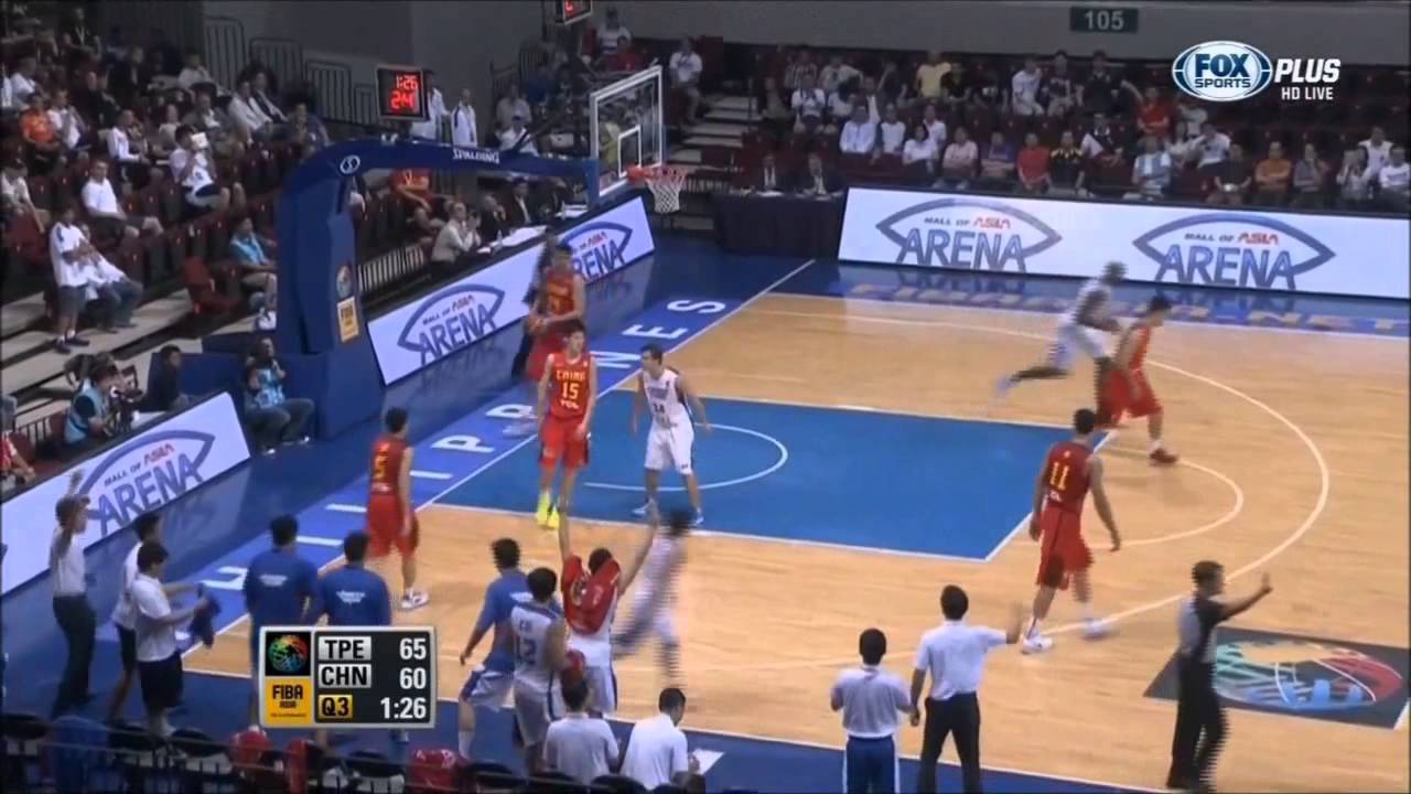 2013-8-9 FIBA Asia亞錦賽。中華(TPE) VS 中國(CHN) ＃中華隊全場整場進球剪輯
