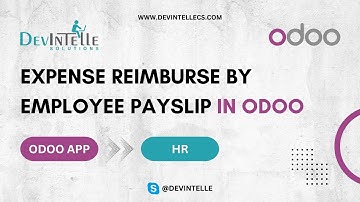 Odoo Expense Reimburse by Employee Payslip