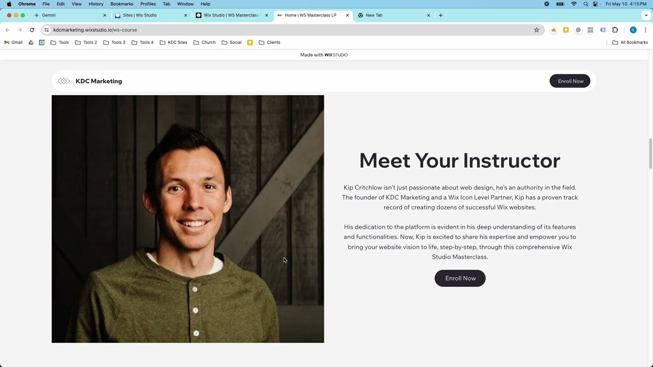 Wix Studio | How to Create Text Marquee With No Code