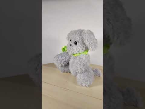 #shorts Вязаная спицами игрушка СОБАКА