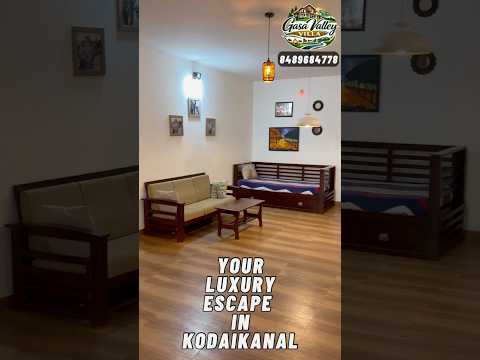 Kodaikanal Villa Stay 😍 | Gasa Valley Villa Kodaikanal  #shorts #kodaikanal #travel #villa #kodai