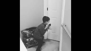 The Jenkins boys making a Dynamic Entry into the suspects bedroom. #swat #dynamicmovement