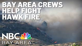 Bay Area fire crews head to Nevada to help fight Hawk Fire