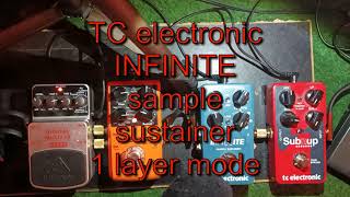 Tc Electronic Infinite Sustainer Demo.1 Layer Mode.