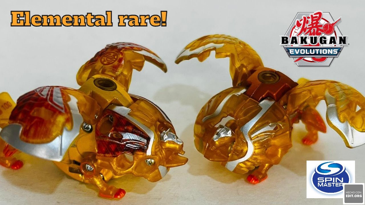 Neo Pharol Elemental rare Bakugan Evolutions UNBOXING & REVIEW - YouTube