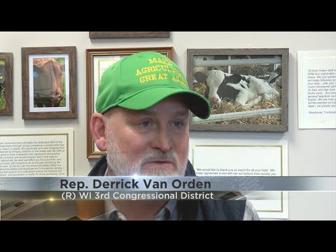 Derrick Van Orden Discusses Farm Bill and Veterans Benefits in West Salem